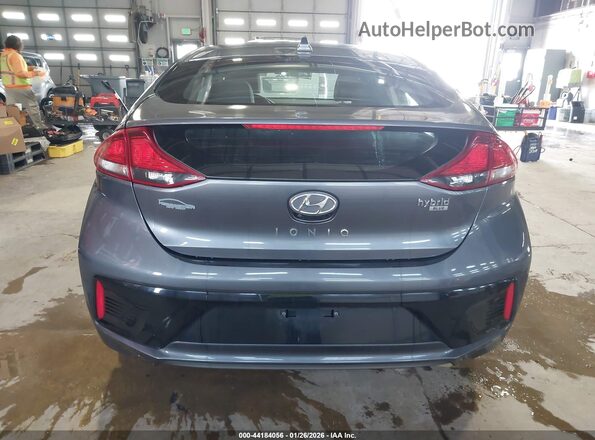 KMHC65LC3HU030625 2017 HYUNDAI IONIQ HYBRID Gray 