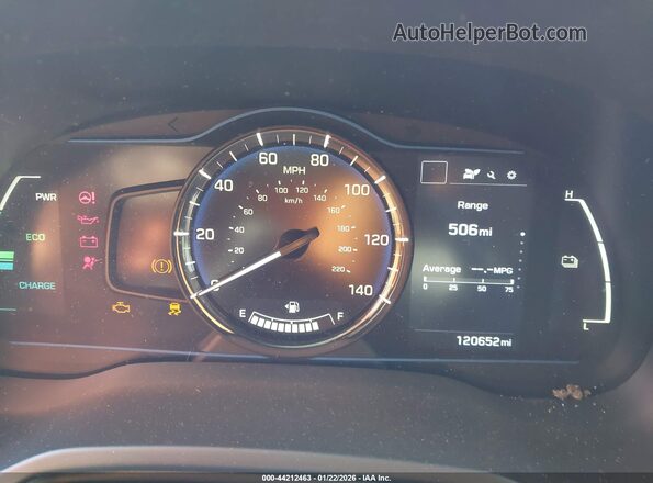 KMHC65LC4JU069763 2018 HYUNDAI IONIQ HYBRID Gray 