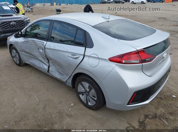 KMHC65LC5HU024227 2017 HYUNDAI IONIQ HYBRID Silver Հետևի ձախ