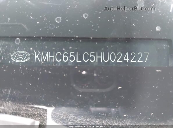 KMHC65LC5HU024227 2017 HYUNDAI IONIQ HYBRID Silver Շարժիչի բաժամունքի տեսք