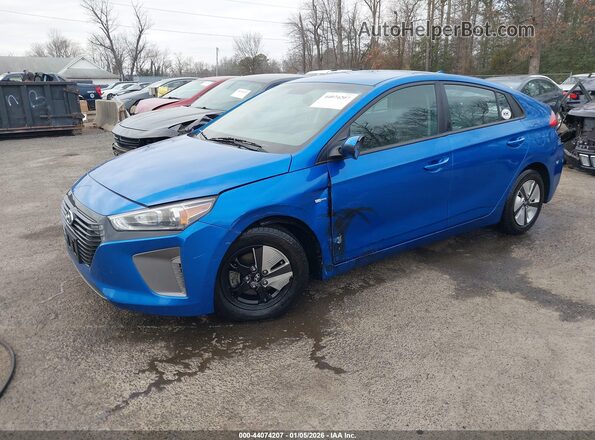 KMHC65LC5HU031792 2017 HYUNDAI IONIQ HYBRID Blue 