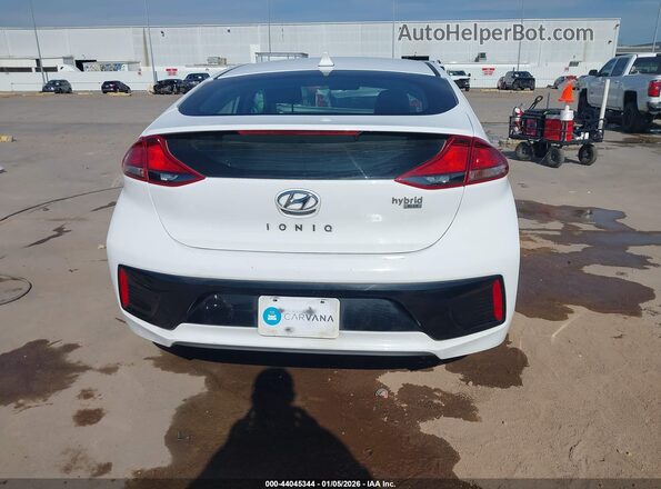 KMHC65LC5JU091299 2018 HYUNDAI IONIQ HYBRID White 