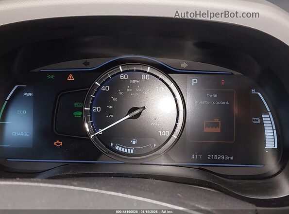 KMHC65LC6JU073295 2018 HYUNDAI IONIQ HYBRID White 