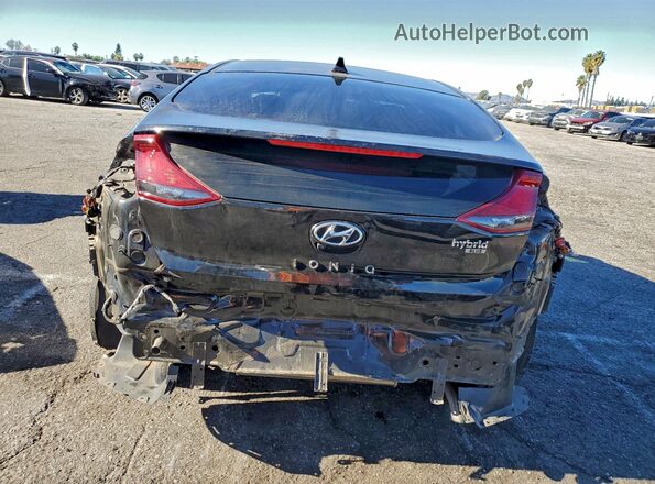 KMHC65LC6NU271820 2022 HYUNDAI IONIQ Black Вид ззаду