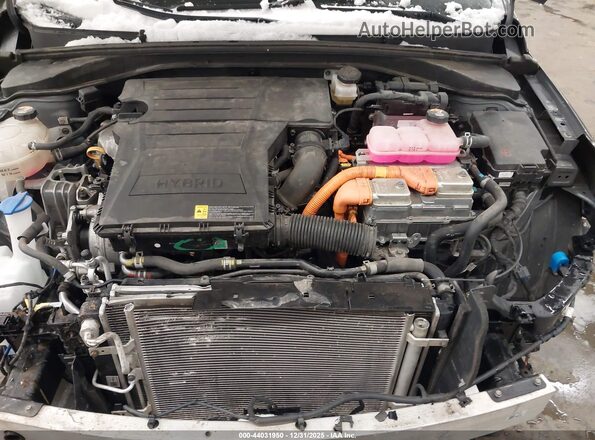 KMHC65LC6NU285667 2022 HYUNDAI IONIQ HYBRID Gray უკანა ხედი