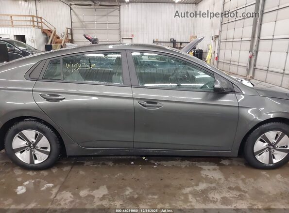 KMHC65LC6NU285667 2022 HYUNDAI IONIQ HYBRID Gray სალონის 360-გრადუსიანი ხედი
