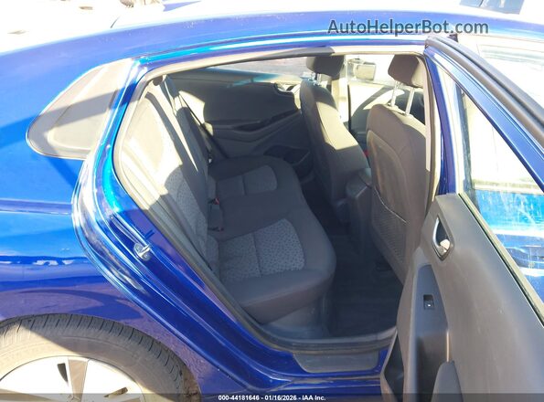KMHC65LC7KU113837 2019 HYUNDAI IONIQ HYBRID Синий Вид наклейки с VIN-кодом