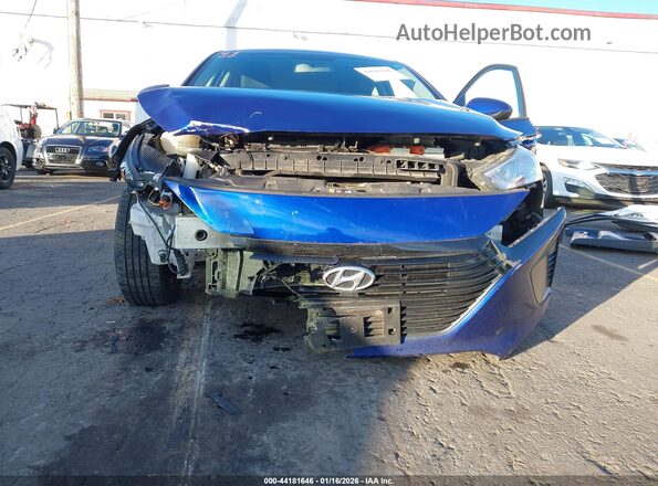 KMHC65LC7KU113837 2019 HYUNDAI IONIQ HYBRID Синий Вид спереди