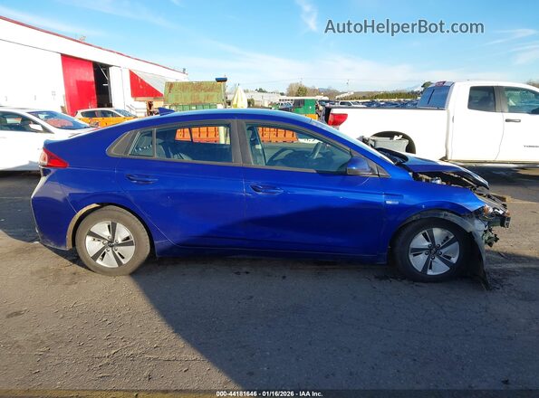 KMHC65LC7KU113837 2019 HYUNDAI IONIQ HYBRID Синий Панорамный вид салона 360°