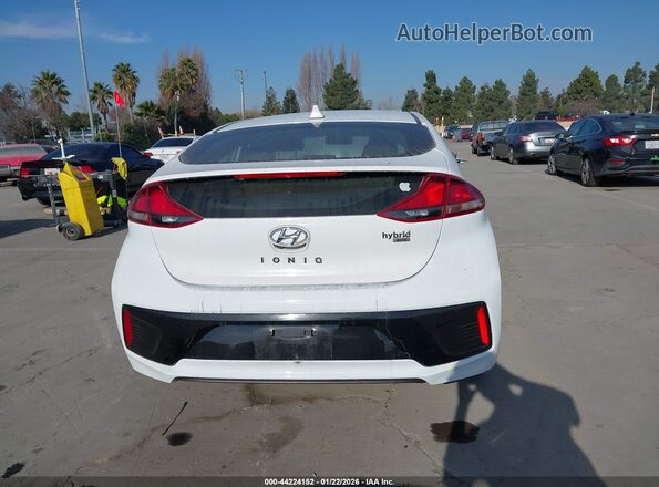 KMHC65LC8KU178745 2019 HYUNDAI IONIQ HYBRID Белый 
