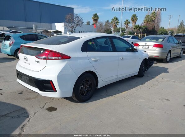 KMHC65LC8KU178745 2019 HYUNDAI IONIQ HYBRID Белый Задняя правая четверть