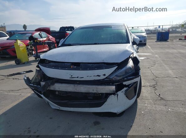KMHC65LC8KU178745 2019 HYUNDAI IONIQ HYBRID Белый Вид задней части салона