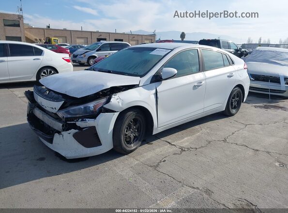 KMHC65LC8KU178745 2019 HYUNDAI IONIQ HYBRID Белый Передняя левая четверть