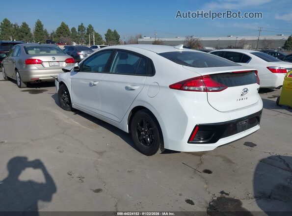 KMHC65LC8KU178745 2019 HYUNDAI IONIQ HYBRID Белый Задняя левая четверть