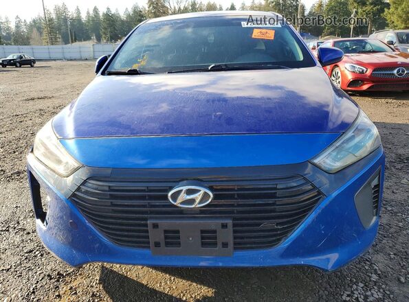 KMHC65LC9KU179936 2019 HYUNDAI IONIQ Blue წინა ხედი