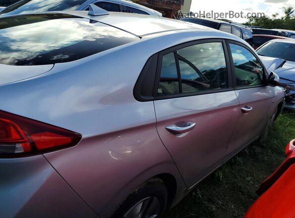 KMHC65LCXJU074949 2018 HYUNDAI IONIQ Silver Հետևի աջ