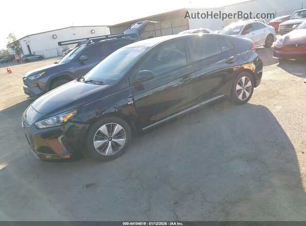 KMHC65LD3KU169170 2019 HYUNDAI IONIQ PLUG-IN HYBRID Black Przód lewy