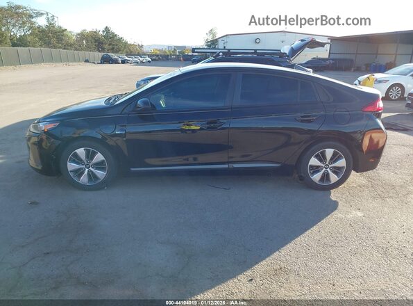 KMHC65LD3KU169170 2019 HYUNDAI IONIQ PLUG-IN HYBRID Black Widok wnętrza 360 stopni