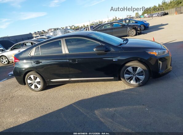 KMHC65LD3KU169170 2019 HYUNDAI IONIQ PLUG-IN HYBRID Black Widok wnętrza z tyłu