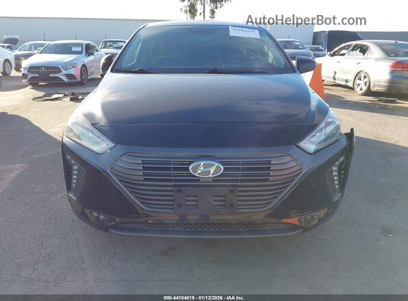 KMHC65LD3KU169170 2019 HYUNDAI IONIQ PLUG-IN HYBRID Black Widok zestawu wskaźników