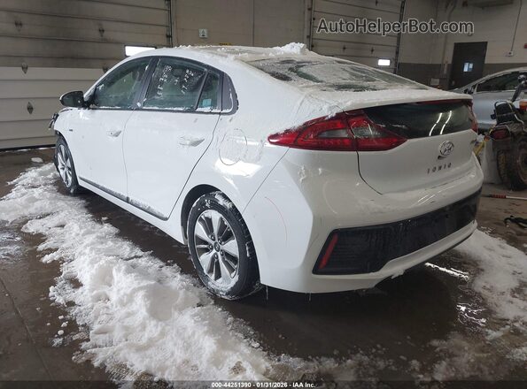 KMHC65LD4KU164866 2019 HYUNDAI IONIQ PLUG-IN HYBRID White Задня ліва чверть