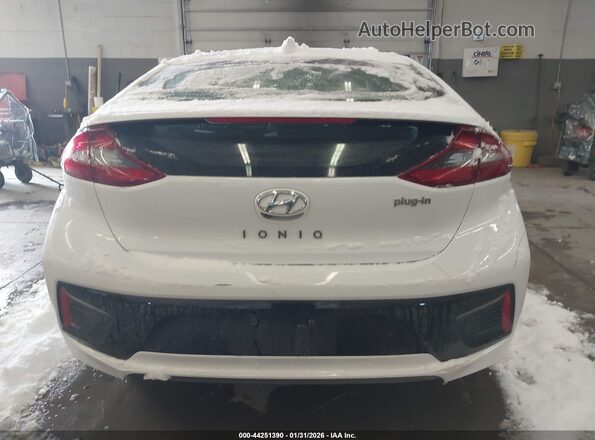 KMHC65LD4KU164866 2019 HYUNDAI IONIQ PLUG-IN HYBRID White 