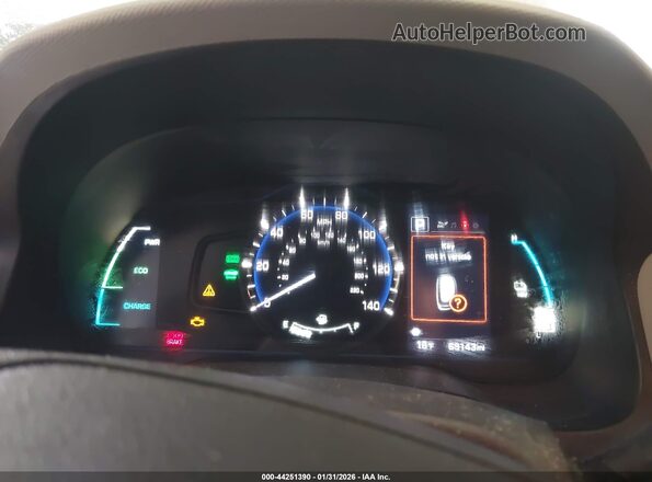 KMHC65LD4KU164866 2019 HYUNDAI IONIQ PLUG-IN HYBRID White Вид задніх сидінь