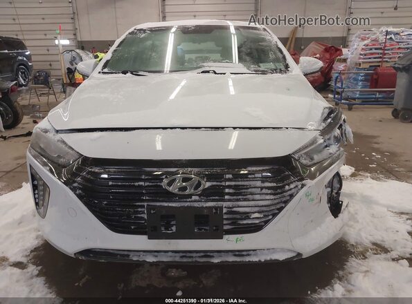 KMHC65LD4KU164866 2019 HYUNDAI IONIQ PLUG-IN HYBRID White Вид задньої частини салону