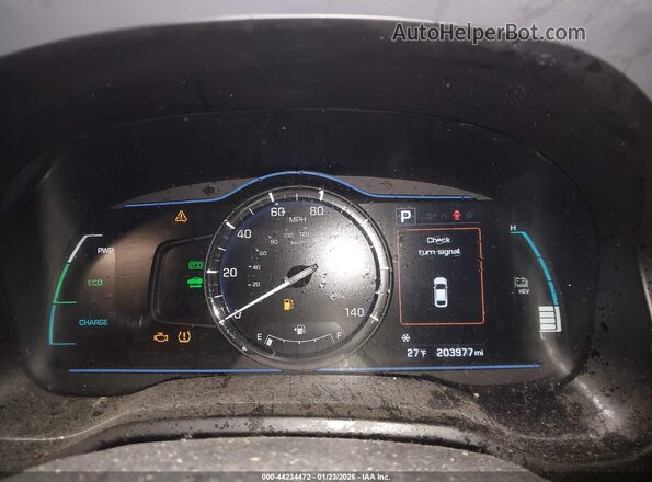 KMHC65LD6KU172192 2019 HYUNDAI IONIQ PLUG-IN HYBRID Gray Widok tylnych siedzeń