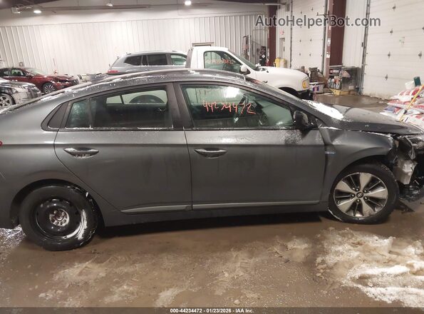 KMHC65LD6KU172192 2019 HYUNDAI IONIQ PLUG-IN HYBRID Gray Widok wnętrza z tyłu