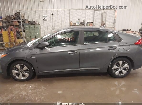KMHC65LD6KU172192 2019 HYUNDAI IONIQ PLUG-IN HYBRID Gray Widok wnętrza 360 stopni
