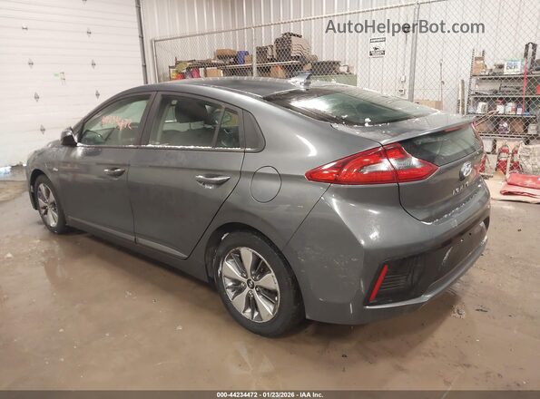 KMHC65LD6KU172192 2019 HYUNDAI IONIQ PLUG-IN HYBRID Gray Tył lewy