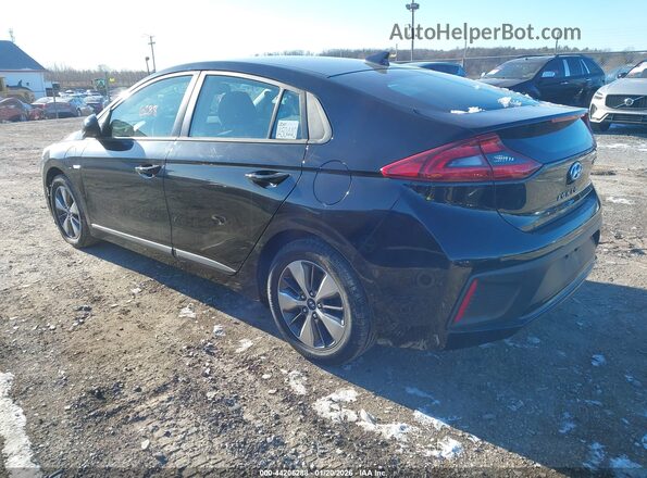 KMHC65LD9KU182831 2019 HYUNDAI IONIQ PLUG-IN HYBRID Black Tył lewy