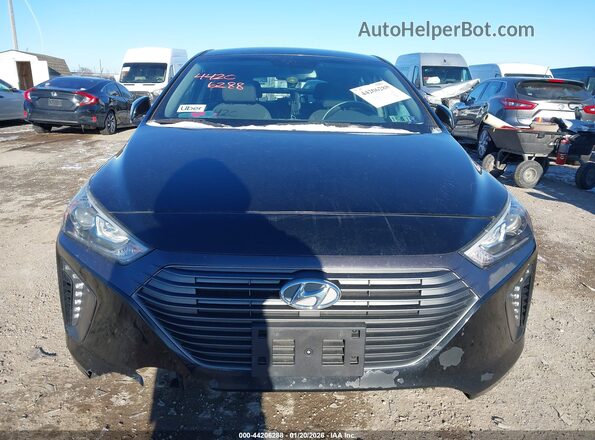 KMHC65LD9KU182831 2019 HYUNDAI IONIQ PLUG-IN HYBRID Black Widok zestawu wskaźników