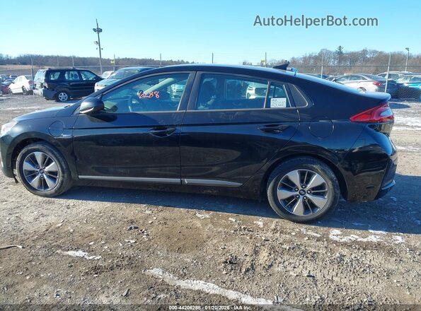 KMHC65LD9KU182831 2019 HYUNDAI IONIQ PLUG-IN HYBRID Black Widok wnętrza 360 stopni