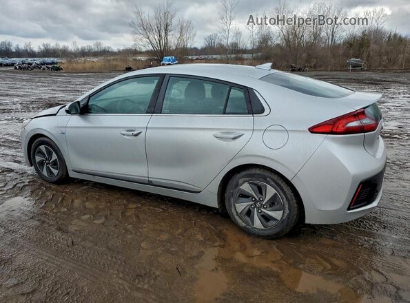 KMHC75LC0JU067957 2018 HYUNDAI IONIQ Silver 