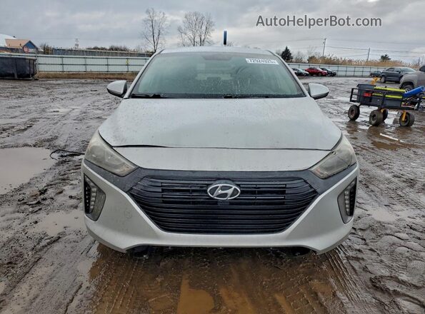 KMHC75LC0JU067957 2018 HYUNDAI IONIQ Silver 
