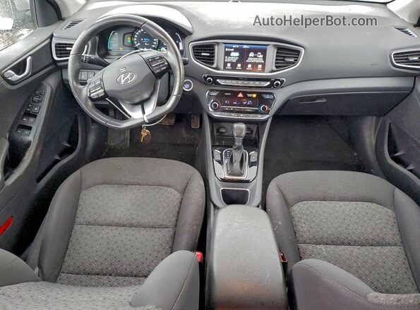 KMHC75LC0JU067957 2018 HYUNDAI IONIQ Silver 