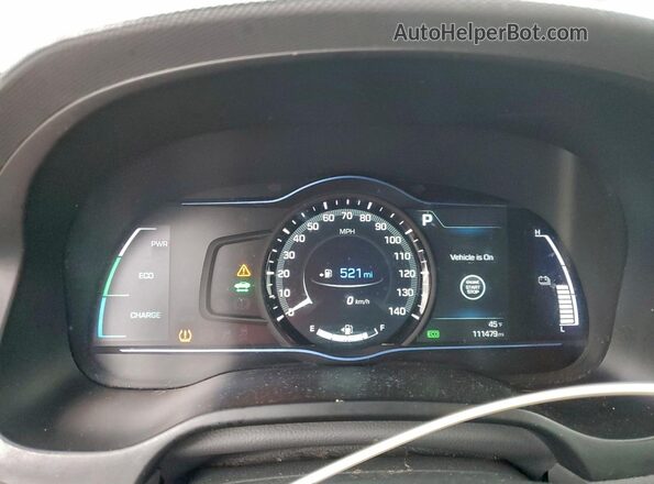 KMHC75LC0JU067957 2018 HYUNDAI IONIQ Silver 
