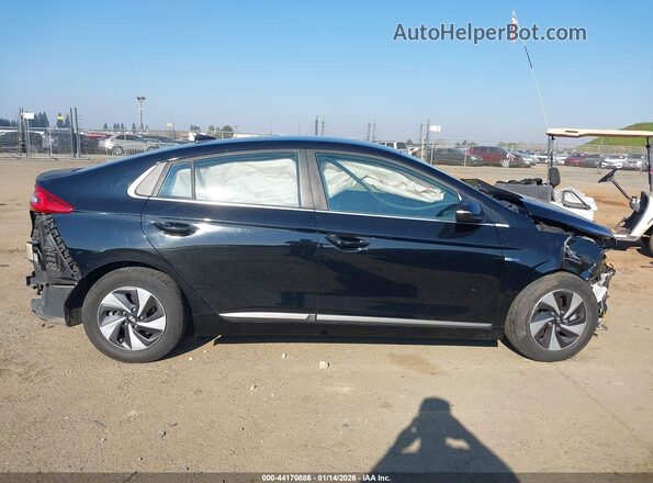 KMHC75LC0KU144344 2019 HYUNDAI IONIQ HYBRID Черный Панорамный вид салона 360°