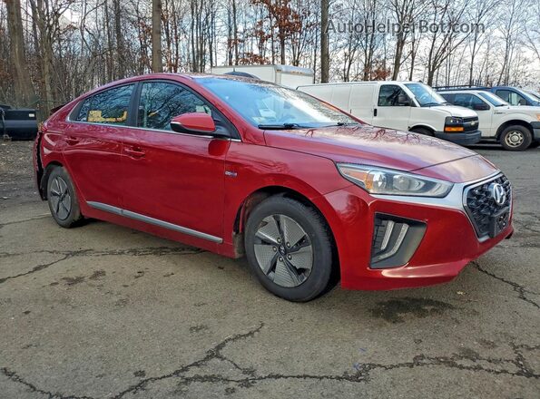 KMHC75LC1LU233034 2020 HYUNDAI IONIQ Red Przód prawy