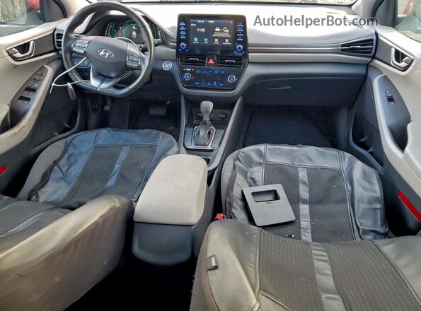 KMHC75LC1LU233034 2020 HYUNDAI IONIQ Red Widok deski rozdzielczej
