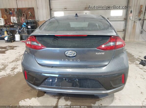 KMHC75LC3HU046272 2017 HYUNDAI IONIQ HYBRID Gray 