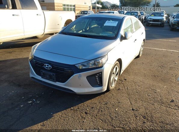 KMHC75LC4JU061806 2018 HYUNDAI IONIQ HYBRID Silver Przód lewy