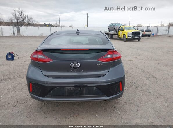 KMHC75LC5JU067033 2018 HYUNDAI IONIQ HYBRID Gray 
