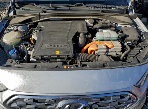 KMHC75LC6LU188883 2020 HYUNDAI IONIQ Silver Вид задньої частини салону