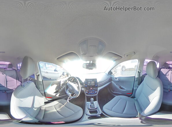 KMHC75LC6LU188883 2020 HYUNDAI IONIQ Silver Вид наклейки з VIN-кодом