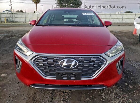 KMHC75LC6LU234275 2020 HYUNDAI IONIQ Red Widok z przodu