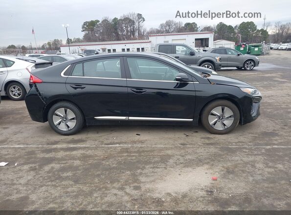 KMHC75LC6NU269076 2022 HYUNDAI IONIQ HYBRID Black Вид задньої частини салону
