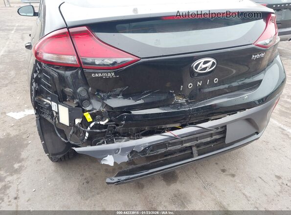 KMHC75LC6NU269076 2022 HYUNDAI IONIQ HYBRID Black Вид спереду